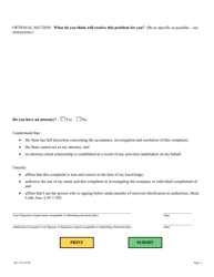 Complaint Form - Montana, Page 6
