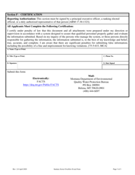 Form SSO Sanitary Sewer Overflow (Sso) Event Form - Montana, Page 3