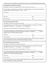 Form CAB-1 New or Expanding Industry Classification Application - Montana, Page 2