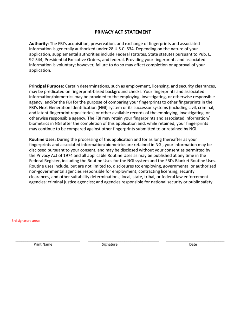 Form 10 Personal / Criminal History Statement - Montana, Page 4