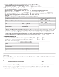 Form GEN REG Business Registration - Montana, Page 2