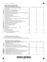 Form 2 Montana Individual Income Tax Return - Montana, Page 3