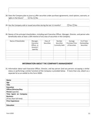 Form SODD Seller Offering Disclosure Document - Nebraska, Page 12