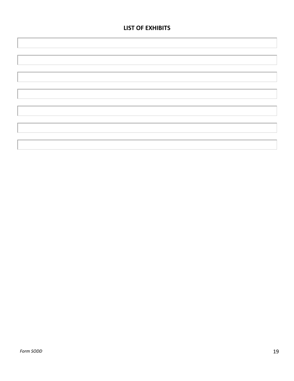 Form SODD Seller Offering Disclosure Document - Nebraska, Page 20