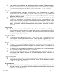 Form SODD Seller Offering Disclosure Document - Nebraska, Page 4