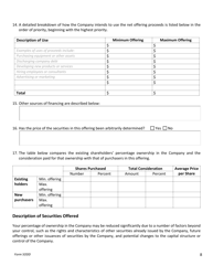 Form SODD Seller Offering Disclosure Document - Nebraska, Page 9