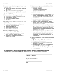 Online Notary Public Examination - Nebraska, Page 2