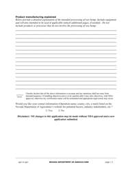 Hemp Handler Application - Nevada, Page 3