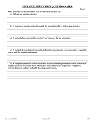 Form 560C Property Management Pre-permit Education Course Application - Nevada, Page 5