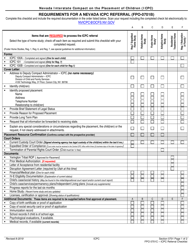 Icpc General Checklist - Nevada