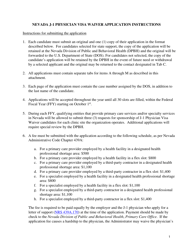 Instructions for Nevada J-1 Physician Visa Waiver Application - Nevada