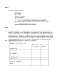 Instructions for Nevada J-1 Physician Visa Waiver Application - Nevada, Page 6