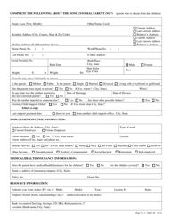 Form 4000-EC Application for Child Support Services - Nevada, Page 5