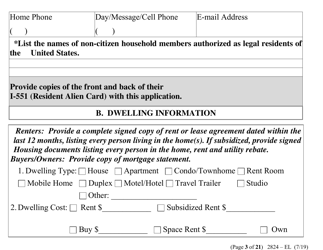 Form 2824-EL LP Energy Assistance Application (Vision Impaired) - Nevada, Page 11