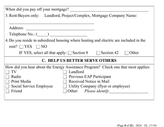 Form 2824-EL LP Energy Assistance Application (Vision Impaired) - Nevada, Page 12