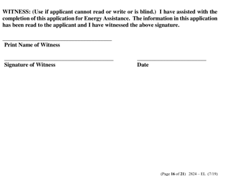 Form 2824-EL LP Energy Assistance Application (Vision Impaired) - Nevada, Page 24