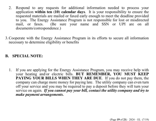 Form 2824-EL LP Energy Assistance Application (Vision Impaired) - Nevada, Page 27