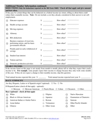 Form 2961-EG Application for Health Insurance - Additional Member - Nevada, Page 3