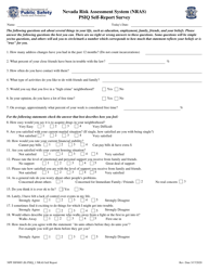 Form NPP JSF0005 Download Fillable PDF or Fill Online Nevada Risk ...