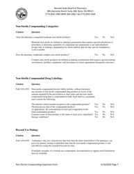 Non-sterile Compounding Inspection Form - Nevada, Page 7