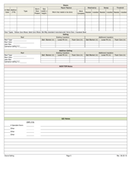 Weatherization Audit/Inspection Form (Manufactured Homes) - Iowa, Page 5