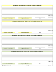 Weatherization Audit/Inspection Form (Manufactured Homes) - Iowa, Page 8