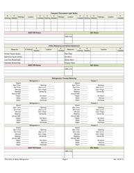Weatherization Audit/Inspection Form (Manufactured Homes) - Iowa, Page 9