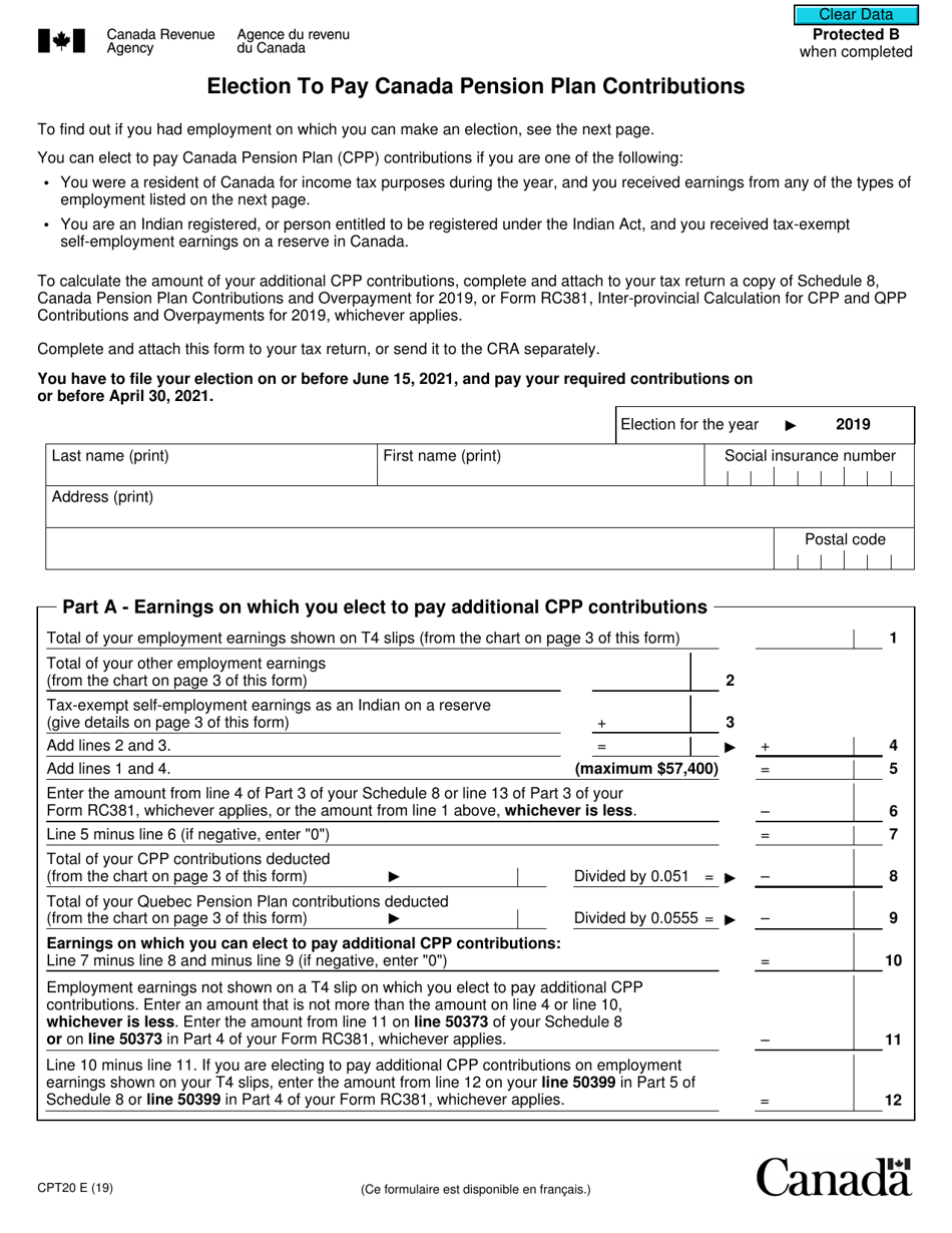 form-cpt20-download-fillable-pdf-or-fill-online-election-to-pay-canada