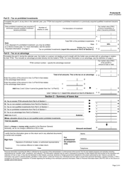 Form RC243 Tax-Free Savings Account (Tfsa) Return - Canada, Page 2