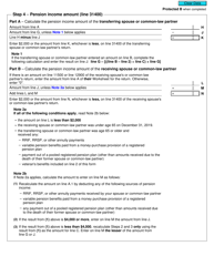 Form T1032 Joint Election to Split Pension Income - Canada, Page 3