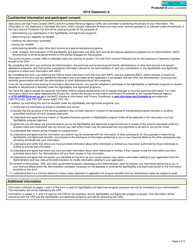 Form T1163 Statement a - Agristability and Agriinvest Programs Information and Statement of Farming Activities for Individuals - Canada, Page 2