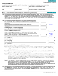 Form T1223 Clergy Residence Deduction - Canada, Page 2