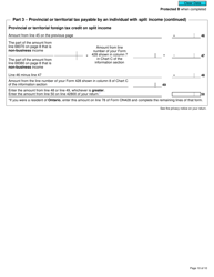 Form T1206 Tax on Split Income - Canada, Page 10