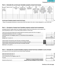 Form T1262 Tax Return for Non-resident&#039;s Investments in Canadian Mutual Funds - Canada, Page 2