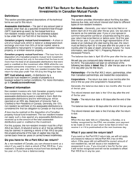 Form T1262 Tax Return for Non-resident&#039;s Investments in Canadian Mutual Funds - Canada, Page 4