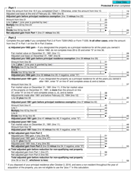 Form T2091(IND)-WS Principal Residence Worksheet - Canada, Page 2