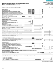 Form T2203 (9402-C) Section PE428MJ Part 4 - Provincial Tax (Multiple Jurisdictions) Prince Edward Island Tax - Canada, Page 3