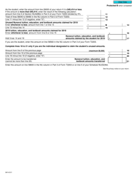 Form T2203 (9414-S11) Schedule NU(S11)MJ Nunavut Tuition, Education, and Textbook Amounts - Canada, Page 2