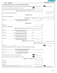 Form T2 Schedule 17 Credit Union Deductions (2019 and Later Tax Years) - Canada, Page 4