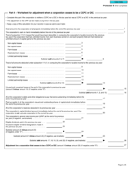 Form T2 Schedule 54 Low Rate Income Pool (Lrip) Calculation (2019 and Later Tax Years) - Canada, Page 3
