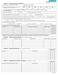 Form T5001 Application for Tax Shelter Identification Number and Undertaking to Keep Books and Records - Canada, Page 2