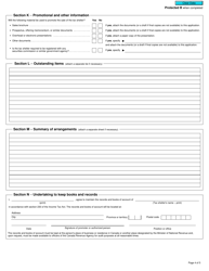 Form T5001 Application for Tax Shelter Identification Number and Undertaking to Keep Books and Records - Canada, Page 4