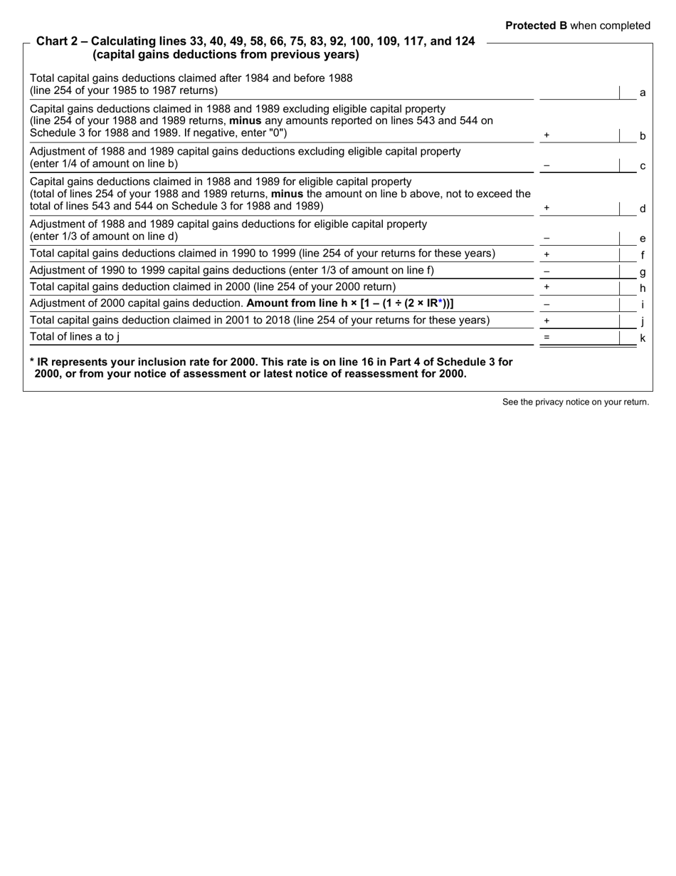 Form T657 Calculation of Capital Gains Deduction - Canada, Page 6