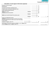 Form T777 Statement of Employment Expenses - Canada, Page 2