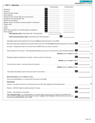 Form T776 Statement of Real Estate Rentals - Canada, Page 2