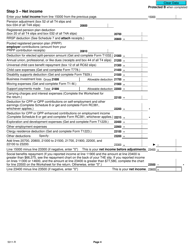 Form 5011-R Income Tax and Benefit Return - Canada, Page 4
