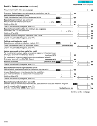 Form 5008-C (SK428) Saskatchewan Tax and Credits - Canada, Page 3