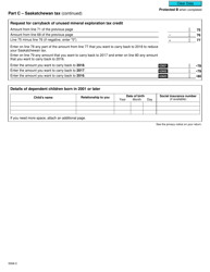 Form 5008-C (SK428) Saskatchewan Tax and Credits - Canada, Page 4