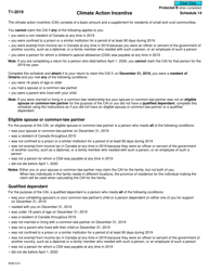 Form 5006-S14 Schedule 14 Climate Action Incentive - Ontario - Canada