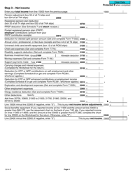 Form 5014-R Income Tax and Benefit Return - Nunavut - Canada, Page 4